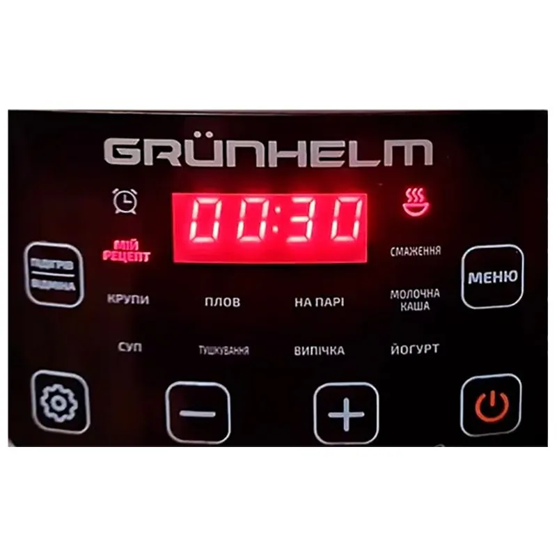 Мультиварка Grunhelm MC-35W, 5 л, 10 програм, білий, 121517 купити недорого в Україні, фото 2