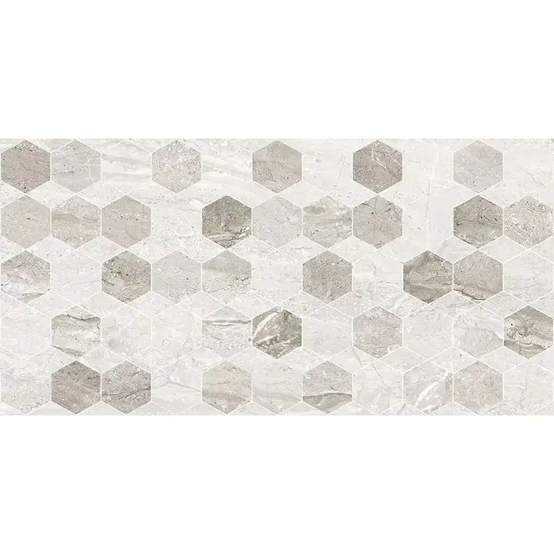 Плитка Golden Tile Marmo Milano, 300x600 мм, Hexagon светло-серый, 8МG151 купить недорого в Украине, фото 2