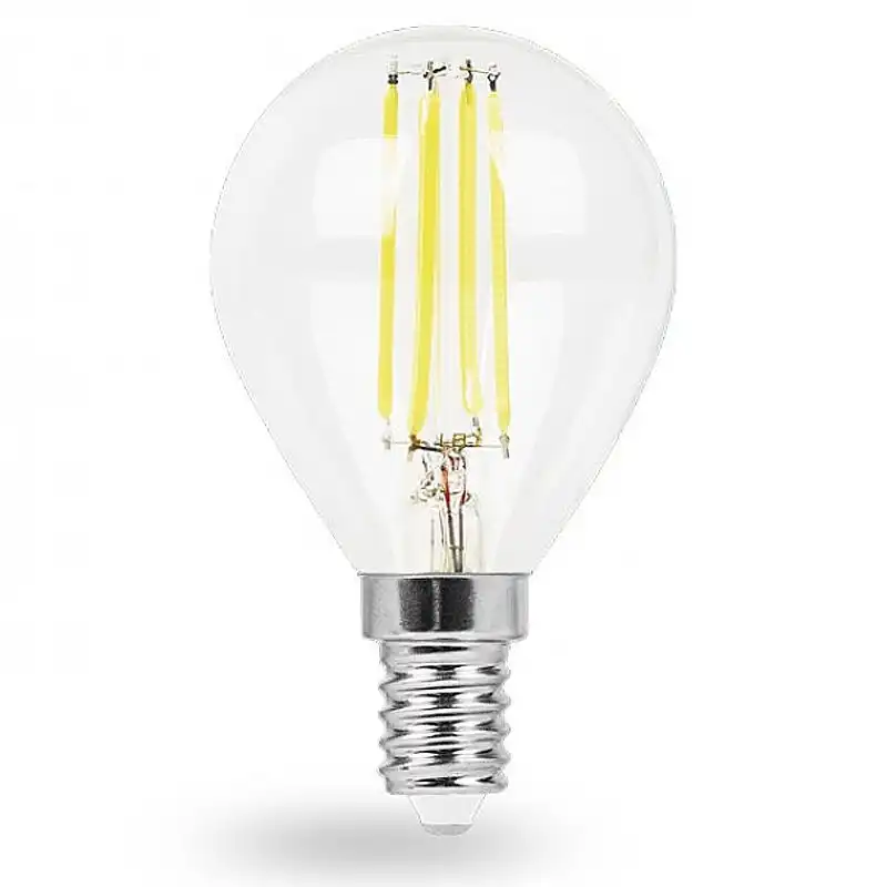 Лампа філамент Feron LB-161 P45, 6W, E14, 4000K, 230V, 6934 купити недорого в Україні, фото 1