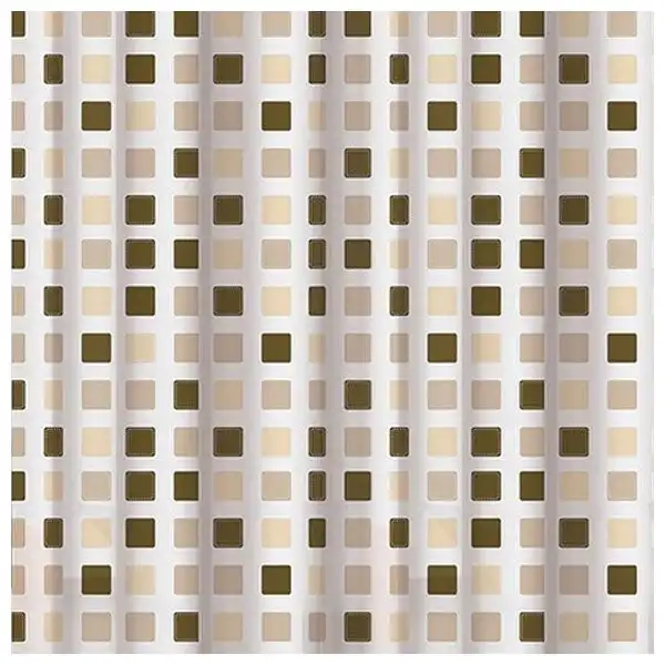 Шторка для ванної Vanstore Mosaic Beige, 180х200 см, 61009 купити недорого в Україні, фото 1