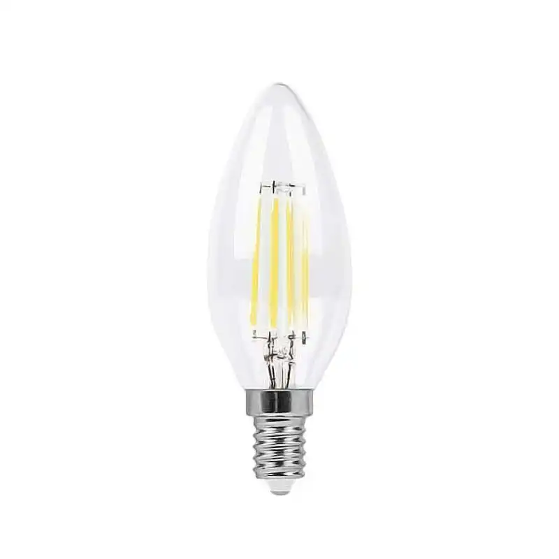 Лампа філамент Feron LB-158 C37, 6W, E14, 2700K, 230V, 5236 купити недорого в Україні, фото 1