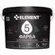 Фарба інтер'єрна латексна Element 5, 5 л, шовковисто-матова, білий, фото 1 Фарба інтер'єрна латексна Element 5, 5 л, шовковисто-матова, білий купити недорого в Україні, фото 1