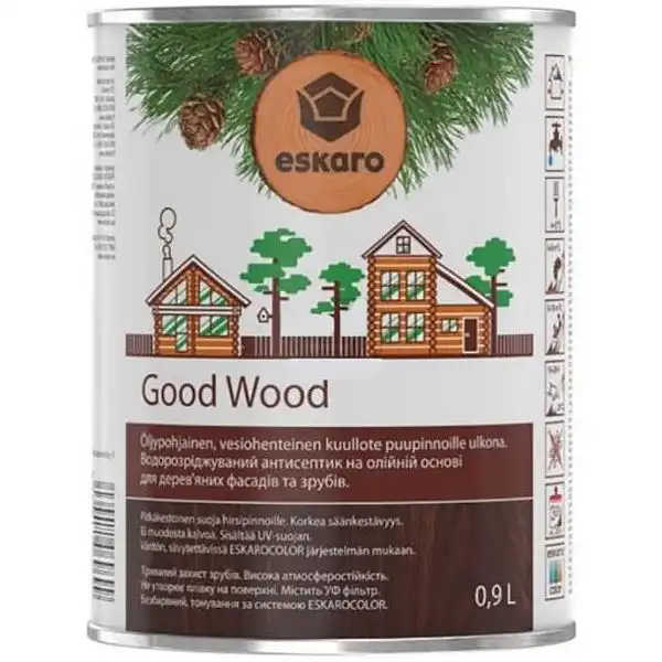 Антисептик Eskaro Good Wood, 0,9 л купити недорого в Україні, фото 1