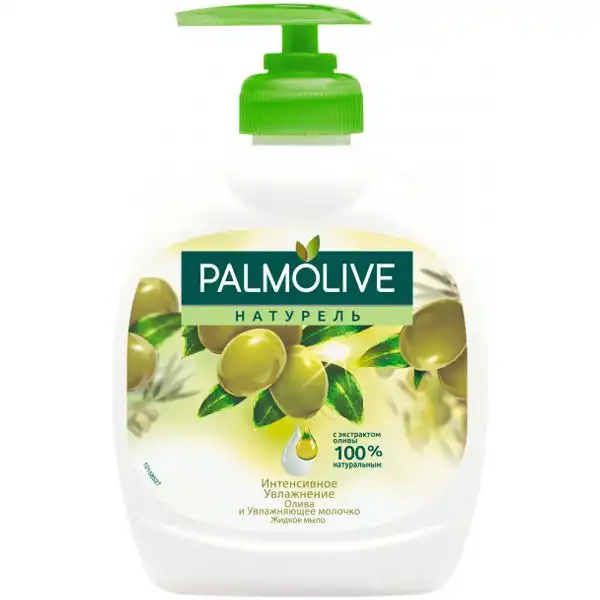 Мыло жидкое Palmolive Оливковое молочко, 300 мл, FTR22271 купить недорого в Украине, фото 1