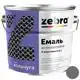 Емаль Zebra Кольчуга, 3-в-1, 0,7 кг, темно-сірий глянцевий, фото 1 Емаль Zebra Кольчуга, 3-в-1, 0,7 кг, темно-сірий глянцевий купити недорого в Україні, фото 1