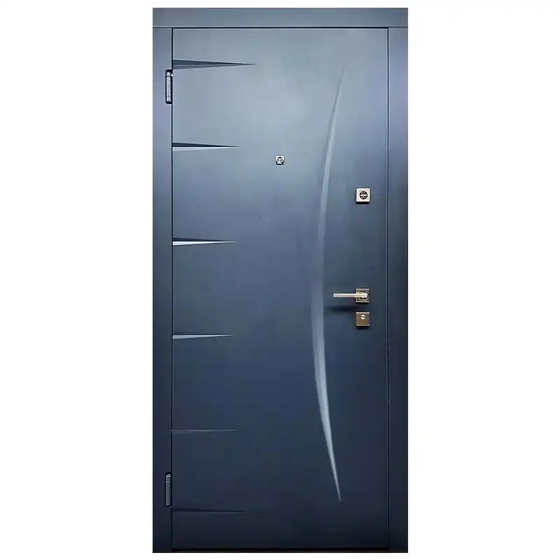 Двері вхідні Статус Термо FS-1016, 960х2050 мм, антрацит вінорит, ліві купити недорого в Україні, фото 1