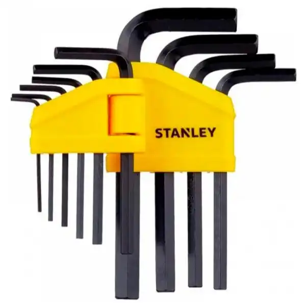 Ключі шестигранні Stanley, 10 шт., 1,5-10,0 мм, 0-69-253 купити недорого в Україні, фото 1