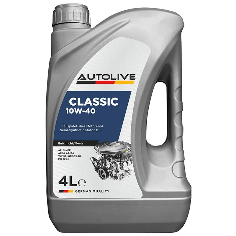 Моторное масло Autolive Classic 10W-40, 4 л, AU 8009-4 купить недорого в Украине, фото 1