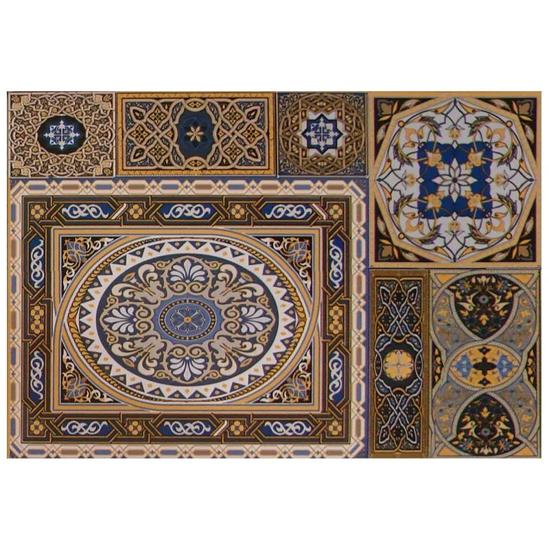 Плитка для стін Атем Alladin B Pattern mix, 275x400x8 мм, 15 шт, фото 2 Плитка для стін Атем Alladin B Pattern mix, 275x400x8 мм, 15 шт купити недорого в Україні, фото 2