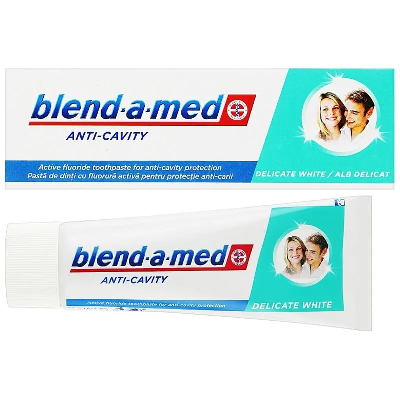 Зубна паста Blend-a-Med 3D Анти-Карієс Делікатне відбілювання, 75 мл купити недорого в Україні, фото 2