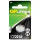 Батарейка дисковая GP Batteries Lithium Button Cell, 3,0V, CR2016-U1, 01-00003086, фото 1 Батарейка дисковая GP Batteries Lithium Button Cell, 3,0V, CR2016-U1, 01-00003086 купить недорого в Украине, фото 1