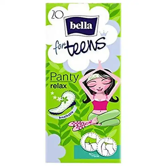 Прокладки гігієнічні щоденні Bella for Teens Relax green tea deo, 20 шт., BE-022-RZ20-043 купити недорого в Україні, фото 1