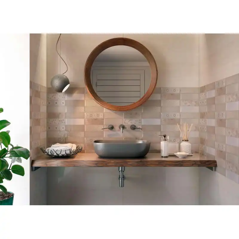 Плитка Halcon PR Glow Mosaico Crema, 250х750 мм, фото 1 Плитка Halcon PR Glow Mosaico Crema, 250х750 мм купити недорого в Україні, фото 1