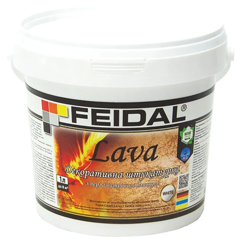 Штукатурка декоративная Feidal Lava, 1 л купить недорого в Украине, фото 1