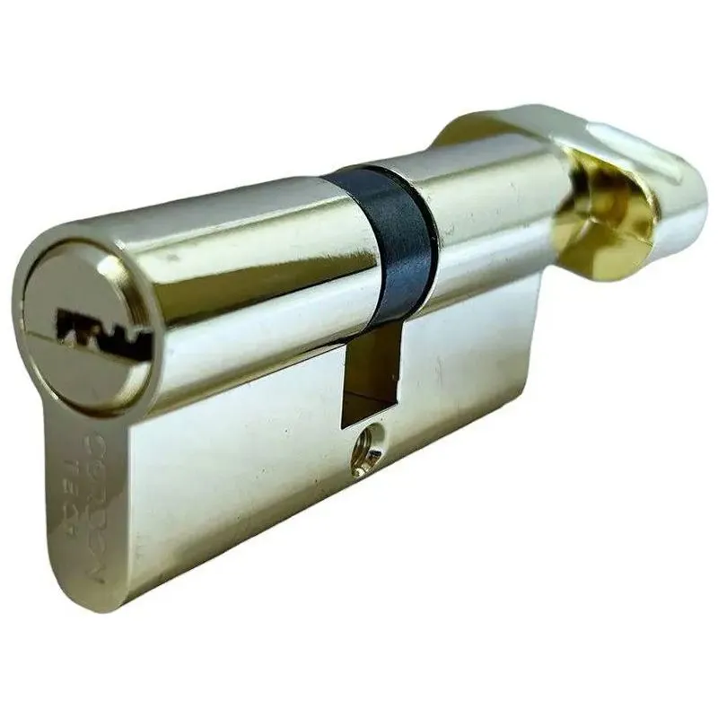 Циліндр ключ-вороток CordonTech BM 80-C-G, 40х40 мм, золото, 90025944 купити недорого в Україні, фото 1