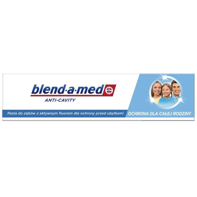 Зубная паста Blend-a-Med 3D Анти-Кариес Семейная защита, 75 мл купить недорого в Украине, фото 1