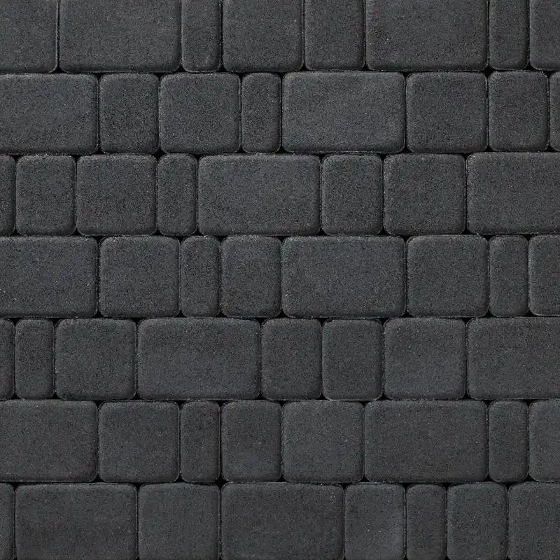 Плитка тротуарна Brukland Старе місто, h=40 мм, чорна купити недорого в Україні, фото 2