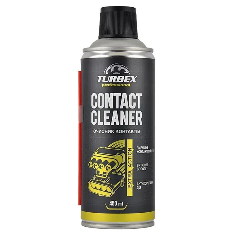 Очиститель контактов Turbex Contact Cleaner, 450 мл, TR00150 купить недорого в Украине, фото 1