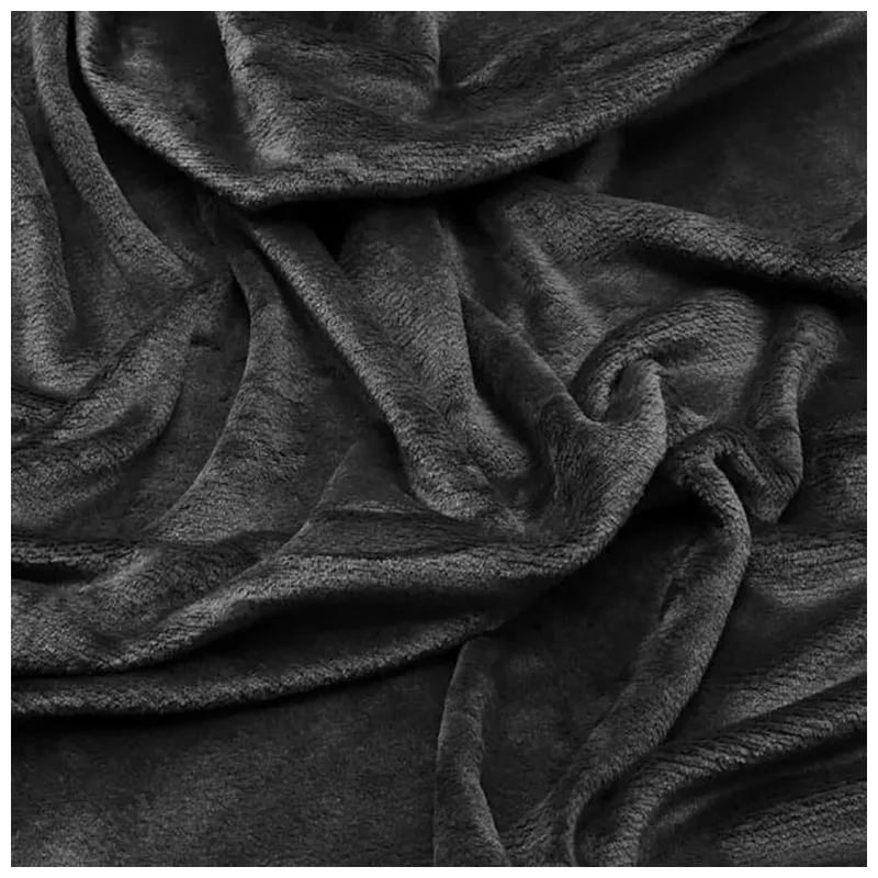 Плед Ardesto Flannel, 160х200 см, чорний, ART0215SB, фото 350899 Плед Ardesto Flannel, 160х200 см, чорний, ART0215SB купити недорого в Україні, фото 350899