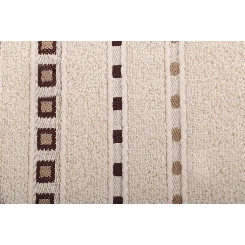 Рушник махровий Yanatex Mishel 12, 450 г/кв.м, 30x50 см, бежевий купити недорого в Україні, фото 2