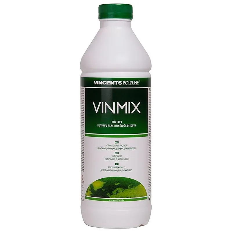 Пластифікатор для бетону Vincents Polyline Vinmix, 1 л купити недорого в Україні, фото 1