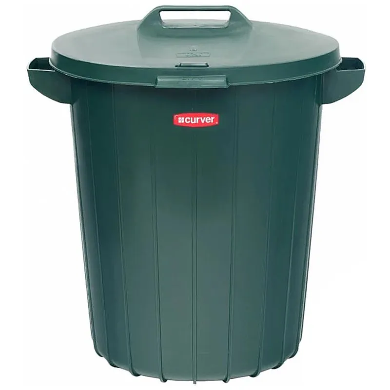 Контейнер для сміття Curver Refuse Container, 90 л, зелений, 173554 купити недорого в Україні, фото 1