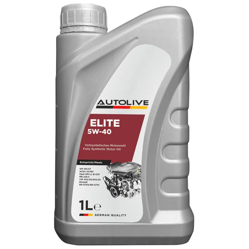 Моторное масло Autolive Elite 5W-40 SN/CF, 1 л, AU 7780-1 купить недорого в Украине, фото 1