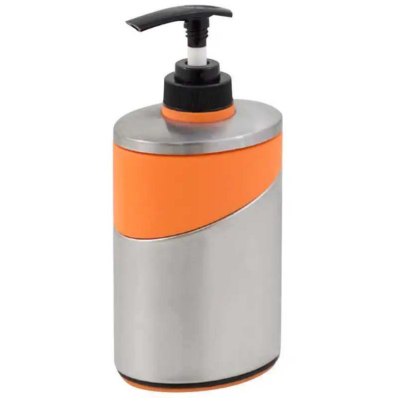 Дозатор для жидкого мыла Trento Solare, кнопочный, пластиковый, 250 мл, 26520 купить недорого в Украине, фото 1