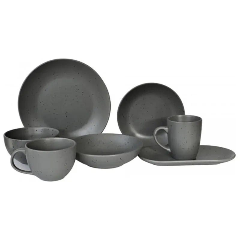 Тарелка обеденная Limited Edition Sandy Grey, 26,5 см, серый, 6929688, фото 353587 Тарелка обеденная Limited Edition Sandy Grey, 26,5 см, серый, 6929688 купить недорого в Украине, фото 353587