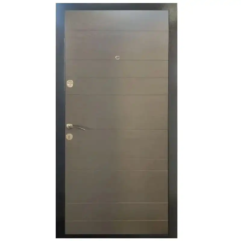 Двері вхідні Міністерство дверей ПУ 179, 860х2050 мм, дуб грифель, праві купити недорого в Україні, фото 2