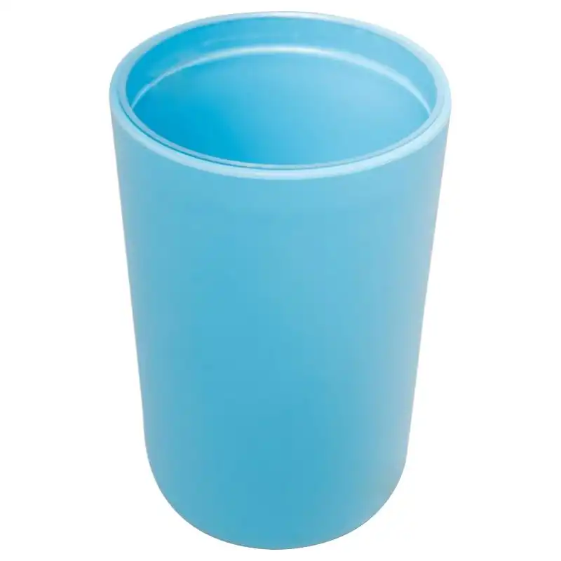 Склянка для зубних щіток Vanstore Азалія, пластик, синій, A9381-BL купити недорого в Україні, фото 1