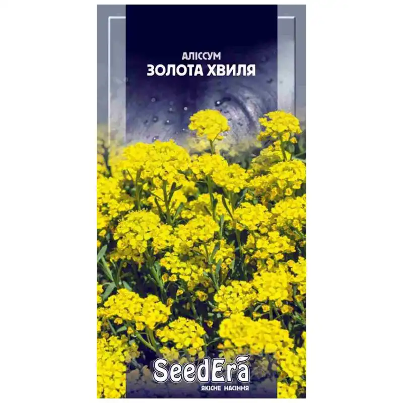 Насіння квітів аліссуму скельного SeedEra Золота хвиля багаторічний, 0,1 г, У-0000010038 купити недорого в Україні, фото 1