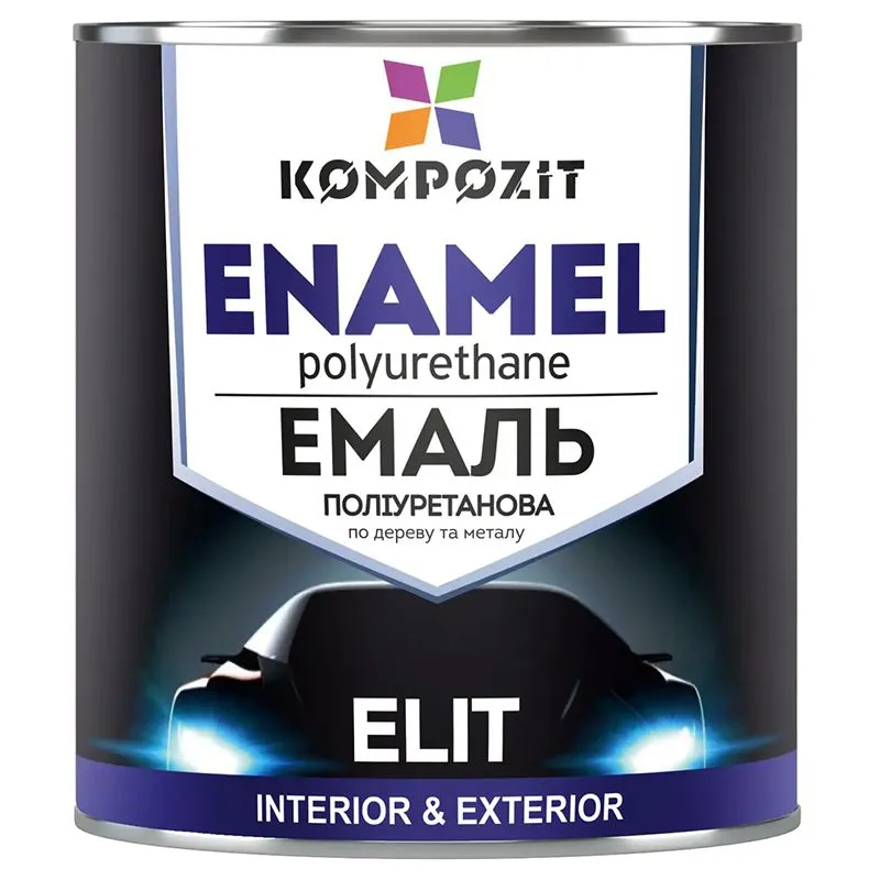 Эмаль Kompozit Elit, база С, глянцевая, 2,5 л купить недорого в Украине, фото 1