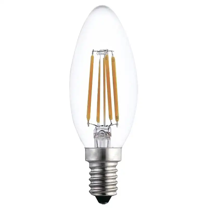Лампа LED Velmax V-Filament C37, 4W, E14, 4100K, 21-42-04 купити недорого в Україні, фото 1