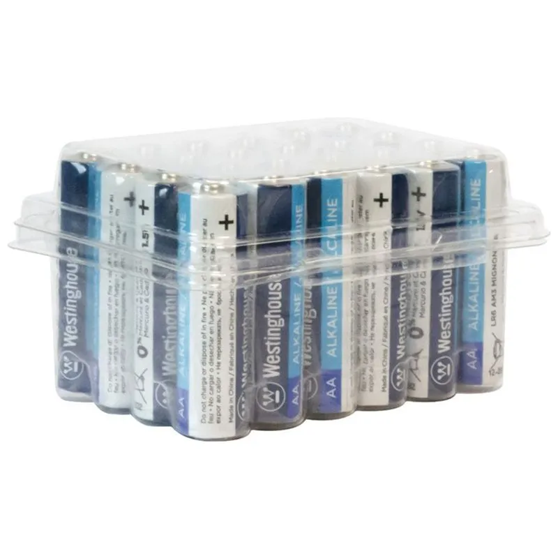 Батарейка щелочная Westinghouse Standard Alkaline, AA/LR6, 24 шт, LR6-PB24V купить недорого в Украине, фото 1