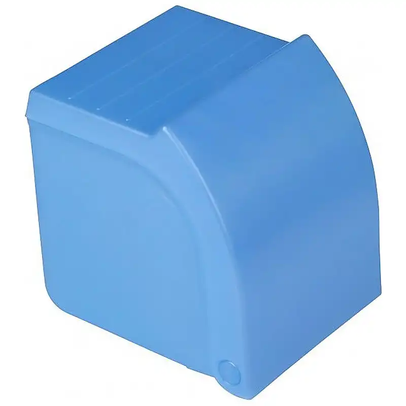 Тримач для туалетного паперу Ekodeo Tex, настінний, пластик, голубий, BL L9100BL купити недорого в Україні, фото 1