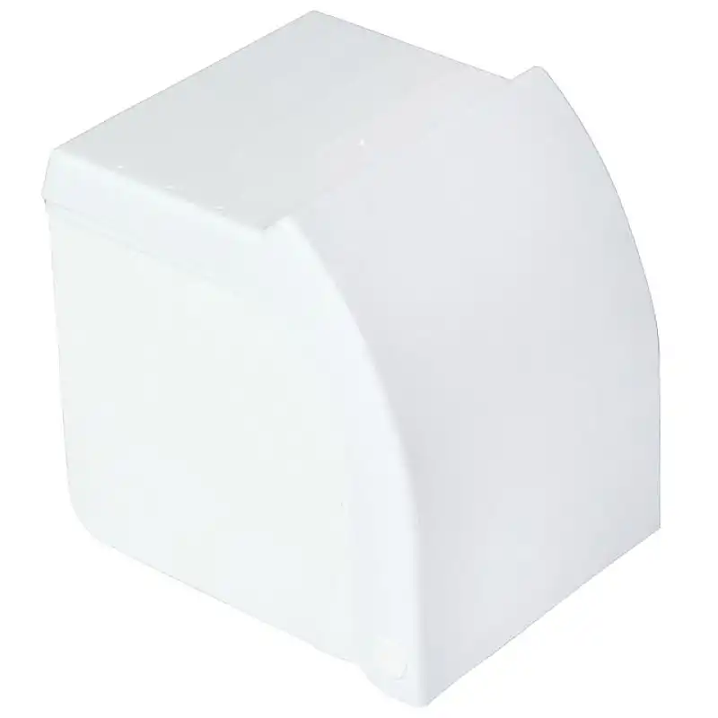 Тримач для туалетного паперу Ekodeo Tex, настінний, пластик, WH L9100WH купити недорого в Україні, фото 1