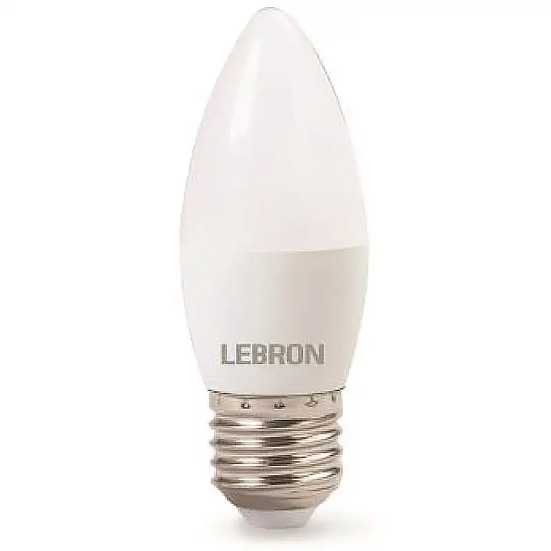 Лампа Lebron L-С37, 6W, Е27, 3000K, 11-13-49 купити недорого в Україні, фото 1