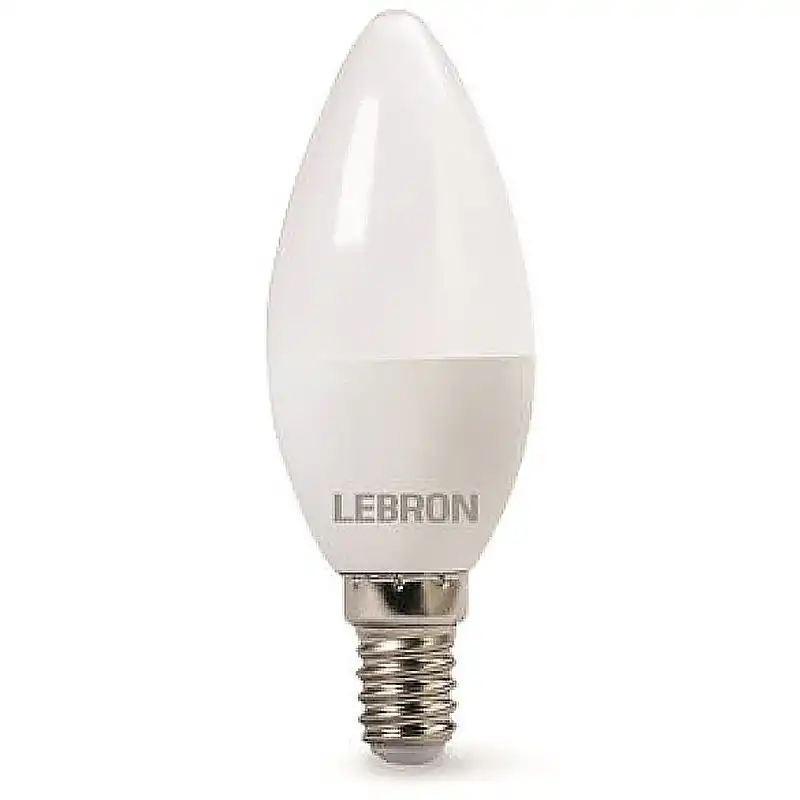 Лампа Lebron L-С37, 8W, Е14, 4100K, 11-13-28 купити недорого в Україні, фото 1