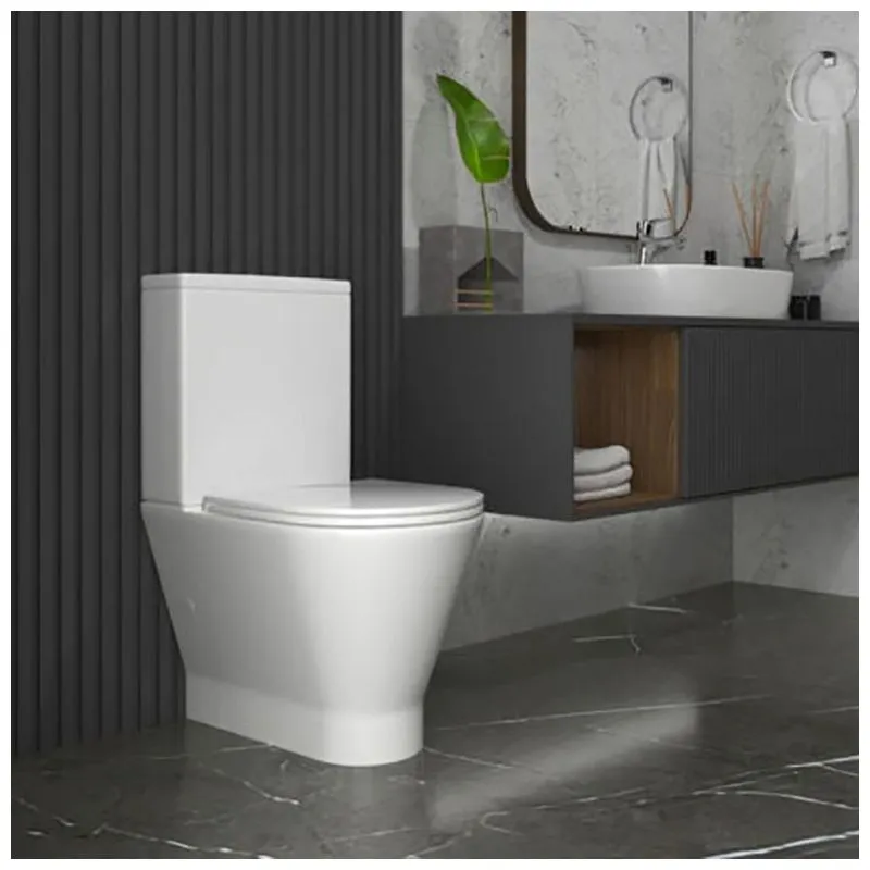 Унитаз-компакт Koller Pool Twist с сиденьем Soft-close, TW-0610-RC-C+TW-0610-RC-T купить недорого в Украине, фото 2
