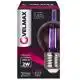 Лампа Velmax Filament G45, 2W, E27, фиолетовый, 21-41-36, фото 1 Лампа Velmax Filament G45, 2W, E27, фиолетовый, 21-41-36 купить недорого в Украине, фото 1