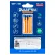 Аккумулятор Quantum USB, Li-ion, 550 mAh, 2 шт, USB-C/Li-ionAAA-550-PB2, фото 1 Аккумулятор Quantum USB, Li-ion, 550 mAh, 2 шт, USB-C/Li-ionAAA-550-PB2 купить недорого в Украине, фото 1
