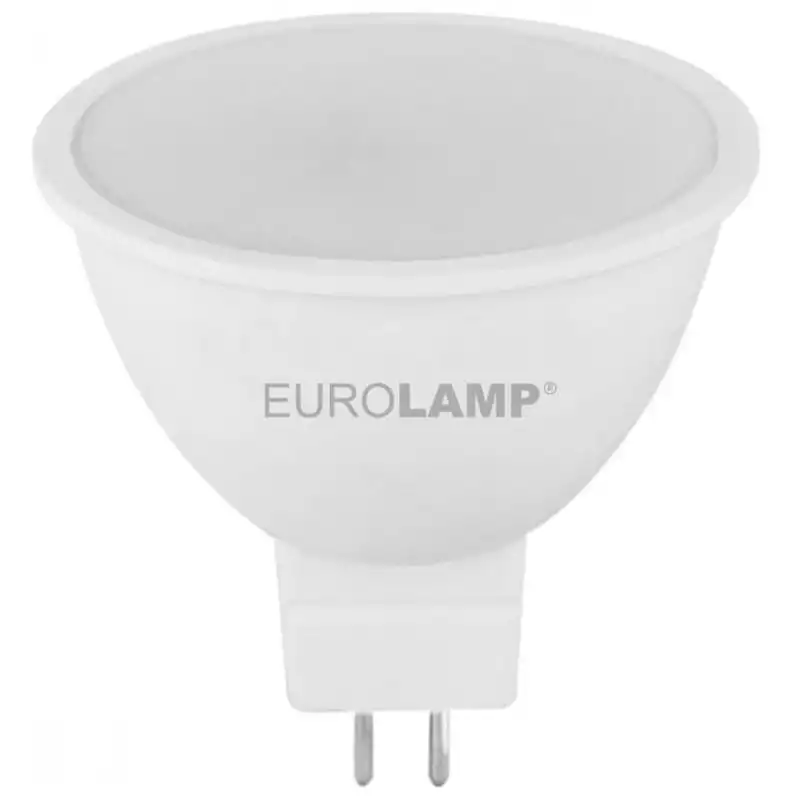 Лампа Eurolamp Есо MR16, 5W, GU5.3, 3000K, LED-SMD-05533(P) купити недорого в Україні, фото 1