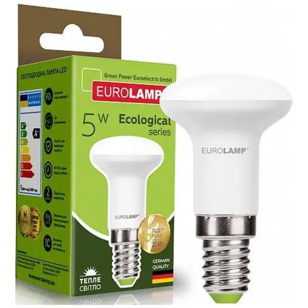Лампа Eurolamp Есо R39, 5W, E14, 3000K, LED-R39-05142P купить недорого в Украине, фото 1