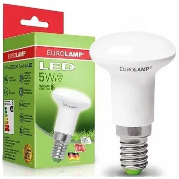Лампа Eurolamp Есо R50, 6W, E14, 4000K, LED-R50-06144P купити недорого в Україні, фото 1