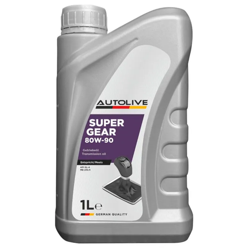 Масло трансмиссионное Autolive Super Gear GL-4 80W-90, 1 л, AU 8002-1 купить недорого в Украине, фото 1