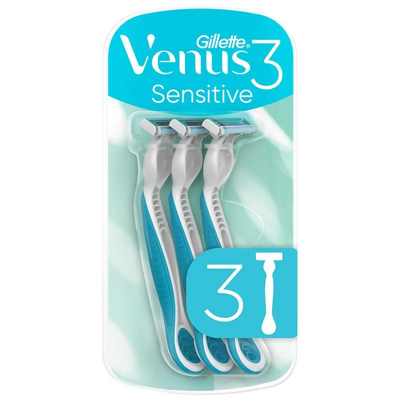 Одноразові бритви Gillette Venus Sens, 3 шт купити недорого в Україні, фото 1