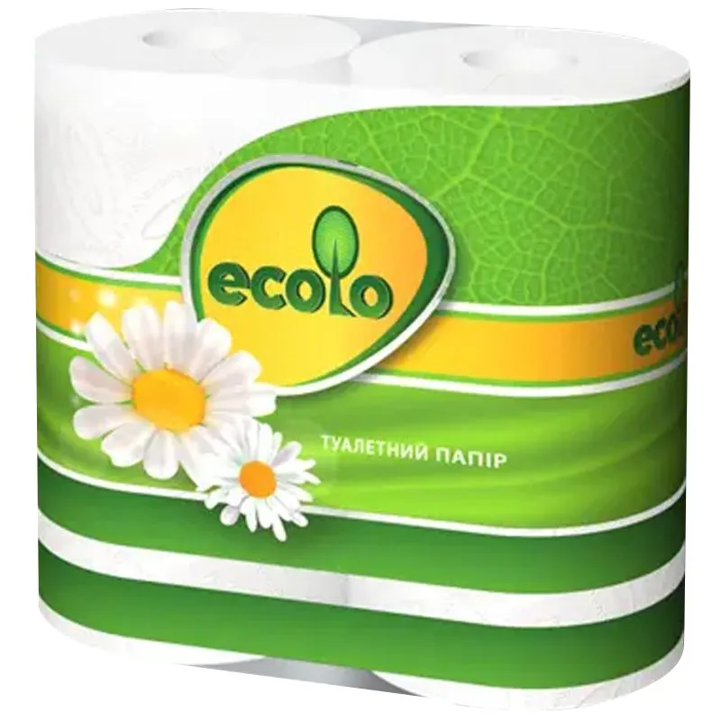 Туалетная бумага Ruta Ecolo, 2 слоя, 4 шт купить недорого в Украине, фото 1