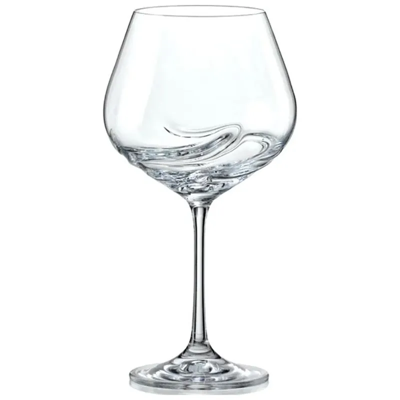 Набір келихів для вина Bohemia Crystal Turbulence, 570 мл, 2 шт, b40774 купити недорого в Україні, фото 1