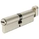 Цилиндр MVM, матовый никель, ключ-вороток, P6P45/45T SN, фото 1 Цилиндр MVM, матовый никель, ключ-вороток, P6P45/45T SN купить недорого в Украине, фото 1